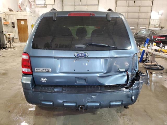 1FMCU9DG7BKB24377 - 2011 FORD ESCAPE XLT BLUE photo 6