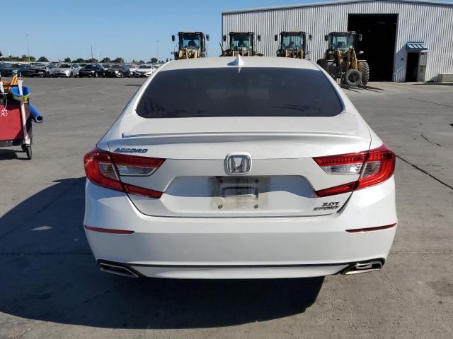 1HGCV2F36JA004191 - 2018 HONDA ACCORD SPORT WHITE photo 6