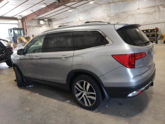 5FNYF6H04GB120095 - 2016 HONDA PILOT ELITE SILVER photo 2