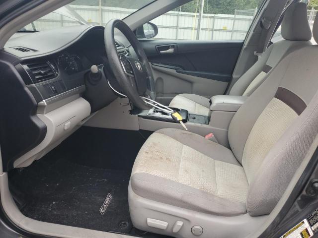 4T4BF1FK7CR260450 - 2012 TOYOTA CAMRY BASE GRAY photo 7