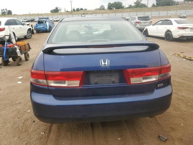 1HGCM66523A099394 - 2003 HONDA ACCORD EX BLUE photo 6