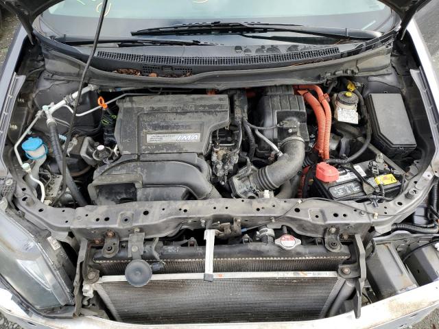 19XFB4F36FE200698 - 2015 HONDA CIVIC HYBRID L GRAY photo 11