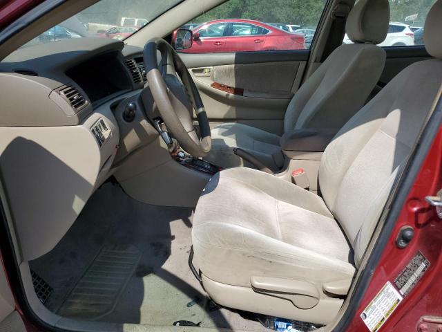 2T1BR32E27C762447 - 2007 TOYOTA COROLLA CE 红色 照片 7