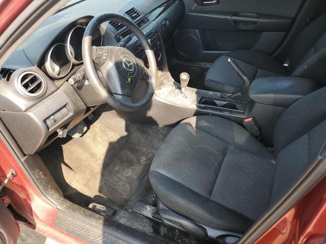 JM1BK32F681162646 - 2008 MAZDA 3 I RED photo 7