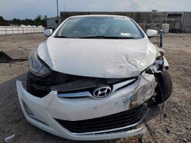 5NPDH4AE9EH494297 - 2014 HYUNDAI ELANTRA SE WHITE photo 5