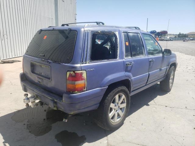 1J4GZ58S2VC561372 - 1997 JEEP GRAND CHER LAREDO Синій фото 3