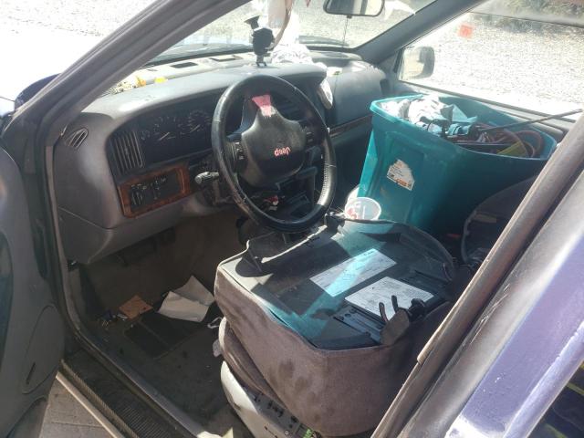 1J4GZ58S2VC561372 - 1997 JEEP GRAND CHER LAREDO Синій фото 8