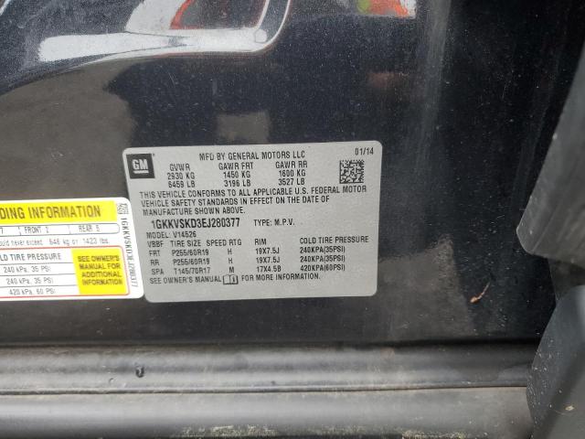 1GKKVSKD3EJ280377 - 2014 GMC ACADIA SLT-2 Qara foto 13