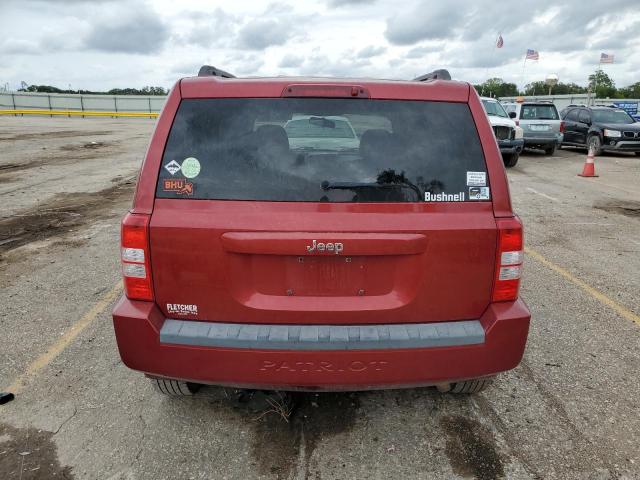 1J8FT28WX8D649632 - 2008 JEEP PATRIOT SPORT RED photo 6