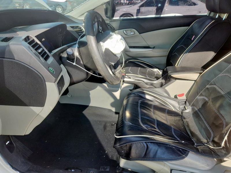 2HGFG3B58CH547258 - 2012 HONDA CIVIC LX WHITE photo 7