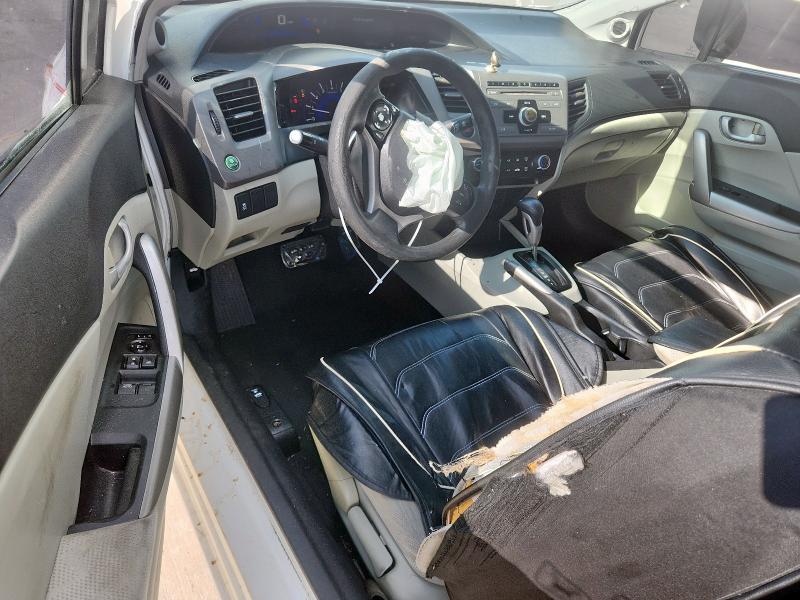 2HGFG3B58CH547258 - 2012 HONDA CIVIC LX WHITE photo 8