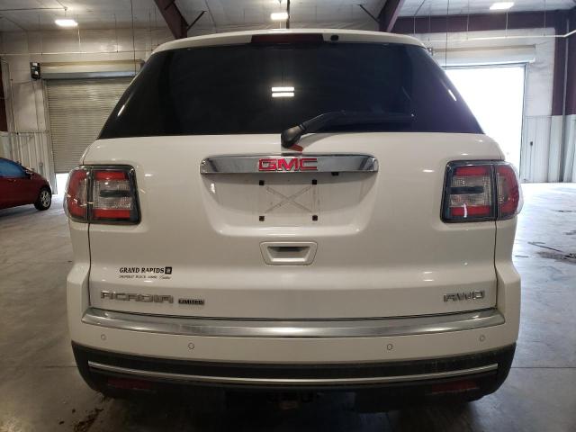 1GKKVSKD3HJ272672 - 2017 GMC ACADIA LIM SLT-2 WHITE photo 6