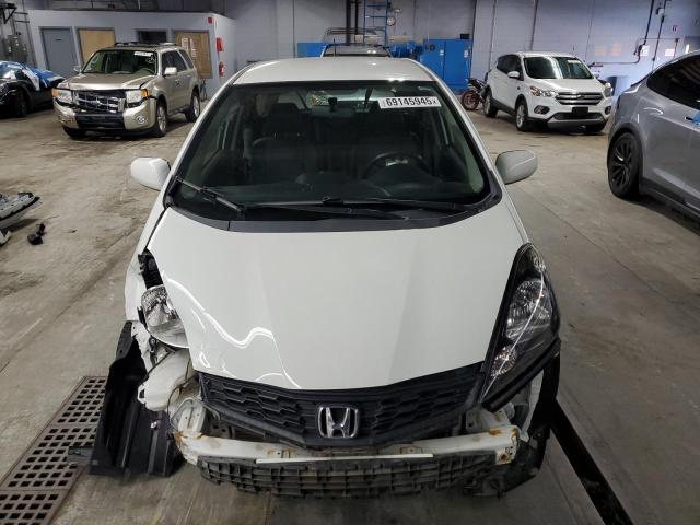 JHMGE8H57CS003340 - 2012 HONDA FIT SPORT თეთრი ფოტო 5