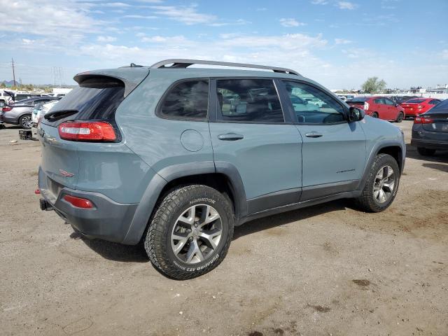 1C4PJMBS2EW134546 - 2014 JEEP CHEROKEE TRAILHAWK 灰色 照片 3