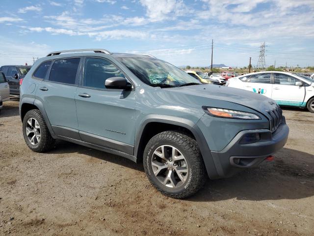 1C4PJMBS2EW134546 - 2014 JEEP CHEROKEE TRAILHAWK 灰色 照片 4