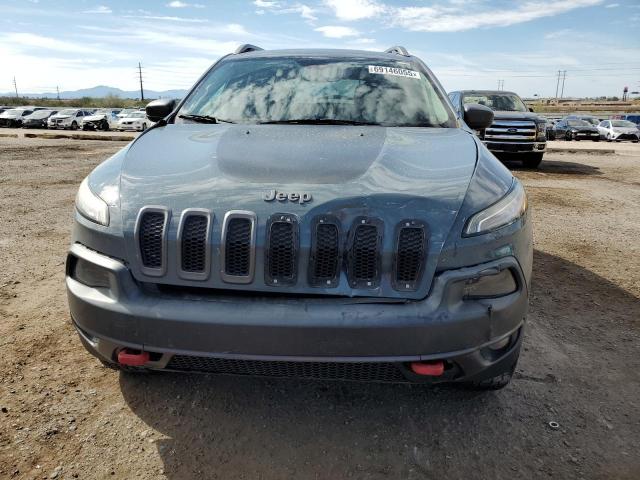 1C4PJMBS2EW134546 - 2014 JEEP CHEROKEE TRAILHAWK 灰色 照片 5