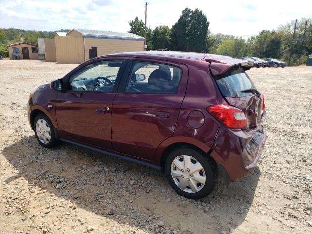 ML32A3HJ1KH014968 - 2019 MITSUBISHI MIRAGE ES MAROON photo 2