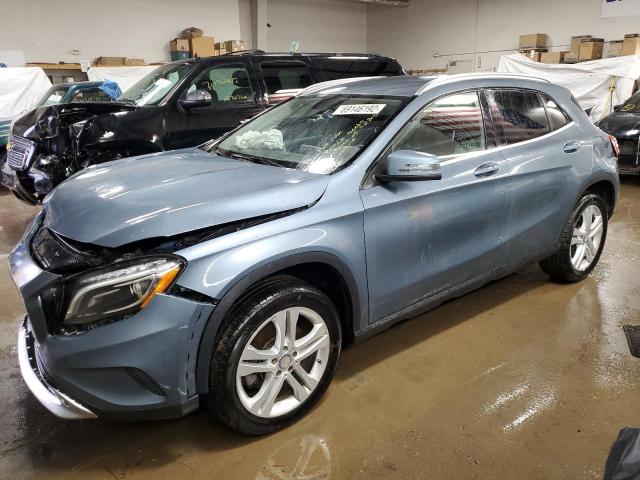 WDCTG4GBXFJ104399 - 2015 MERCEDES-BENZ GLA 250 4MATIC GRAY photo 1