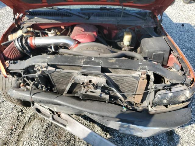 1GCEC14T01Z124239 - 2001 CHEVROLET SILVERADO C1500 ORANGE photo 11