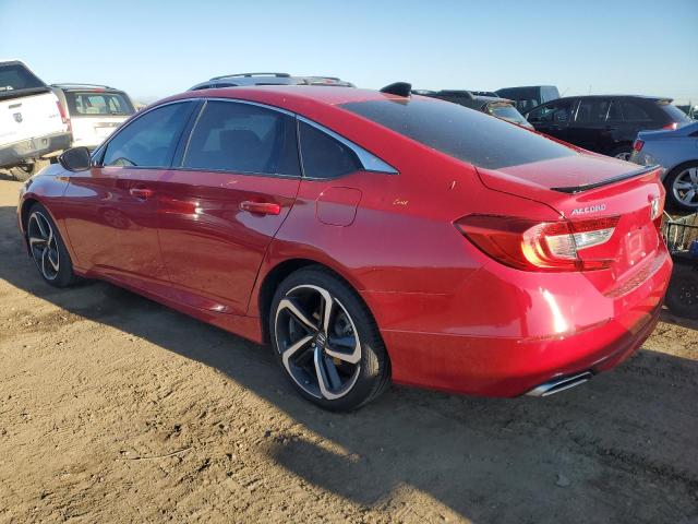 1HGCV1F34NA000284 - 2022 HONDA ACCORD SPORT RED photo 2