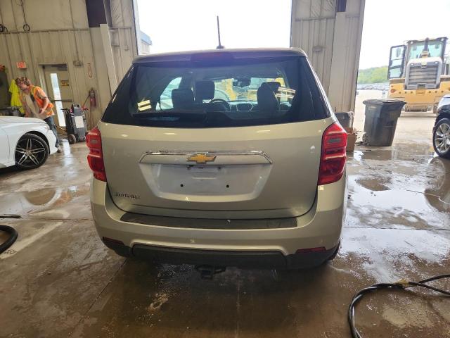 2GNALBEK5H1518145 - 2017 CHEVROLET EQUINOX LS ვერცხლისფერი ფოტო 6