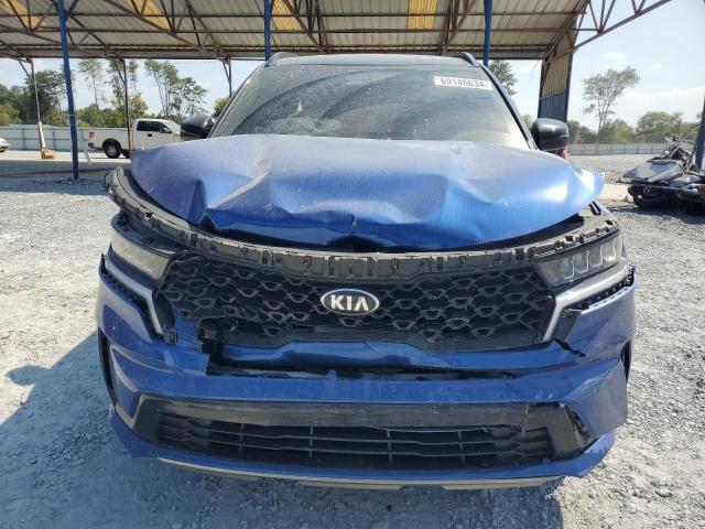 5XYRL4LCXMG051095 - 2021 KIA SORENTO S BLUE photo 5