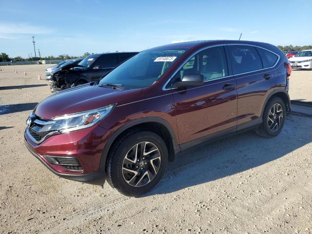 2HKRM3H43GH552125 - 2016 HONDA CR-V SE BURGUNDY photo 1