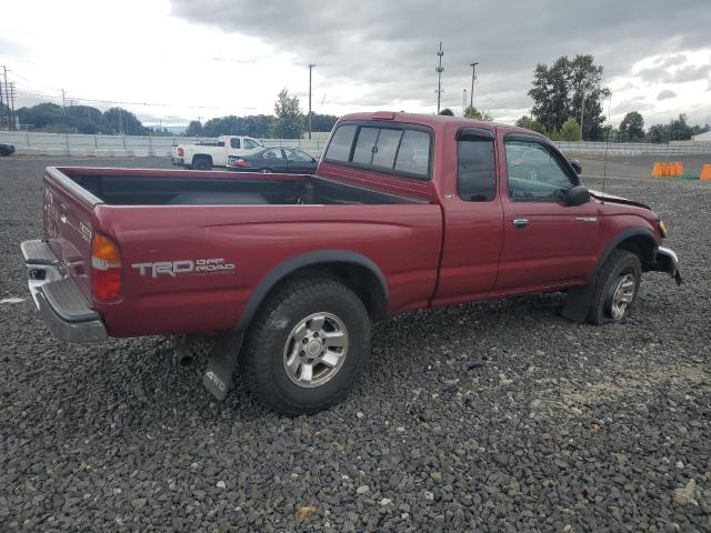 4TAWN72N1XZ551097 - 1999 TOYOTA TACOMA XTRACAB RED photo 3