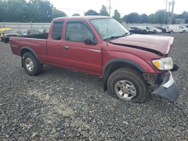 4TAWN72N1XZ551097 - 1999 TOYOTA TACOMA XTRACAB RED photo 4