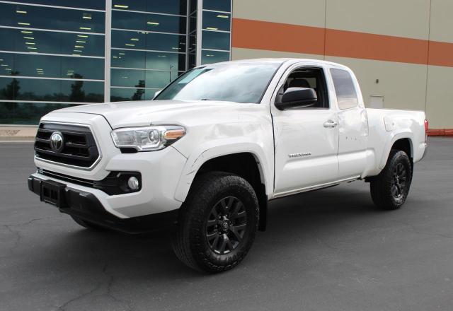 3TYSZ5ANXMT010581 - 2021 TOYOTA TACOMA ACCESS CAB 白色 照片 2