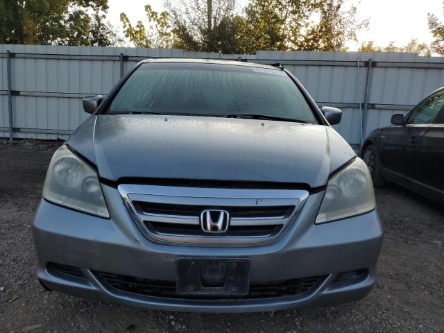 5FNRL38455B029994 - 2005 HONDA ODYSSEY EX BLUE photo 5