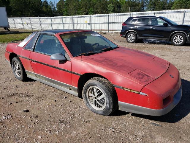 1G2PG3791F8256076 - 1986 PONTIAC FIERO RED photo 4