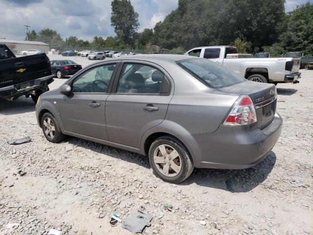 KL1TD56667B061255 - 2007 CHEVROLET AVEO BASE SILVER photo 2