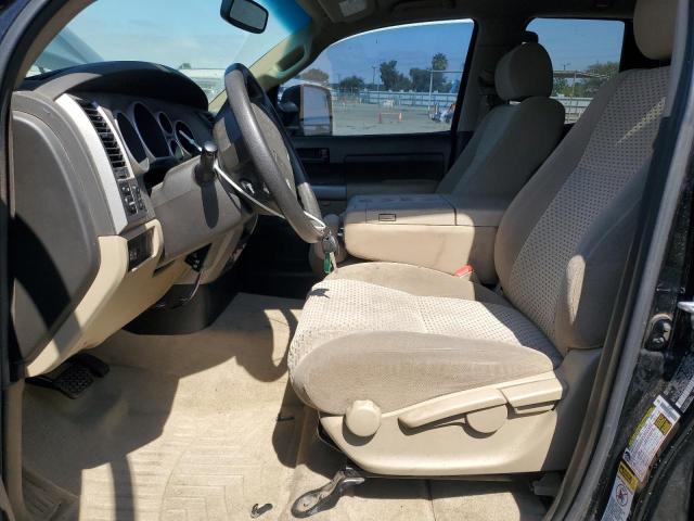 5TFUY5F12BX177974 - 2011 TOYOTA TUNDRA DOUBLE CAB SR5 BLACK photo 7