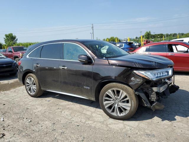 5J8YD4H52JL014689 - 2018 ACURA MDX TECHNOLOGY Коричневий фото 4