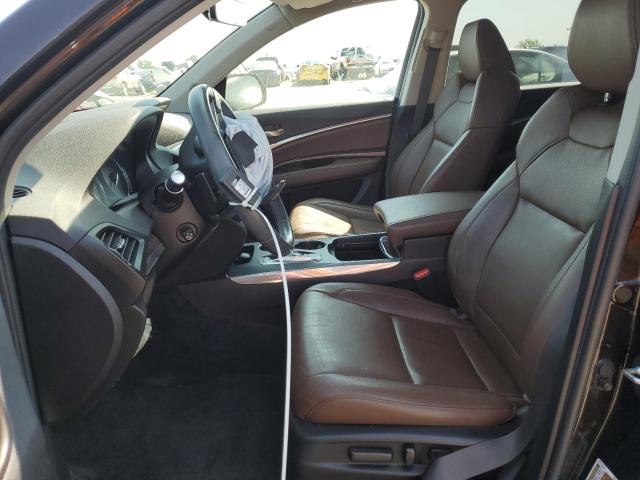 5J8YD4H52JL014689 - 2018 ACURA MDX TECHNOLOGY Коричневий фото 7