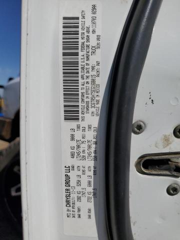 3C6TR5HT5EG168015 - 2014 RAM 2500 ST 白色 照片 12