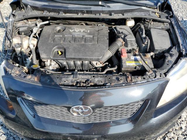 2T1BU40E19C080329 - 2009 TOYOTA COROLLA BASE Siyah fotoğraf 11