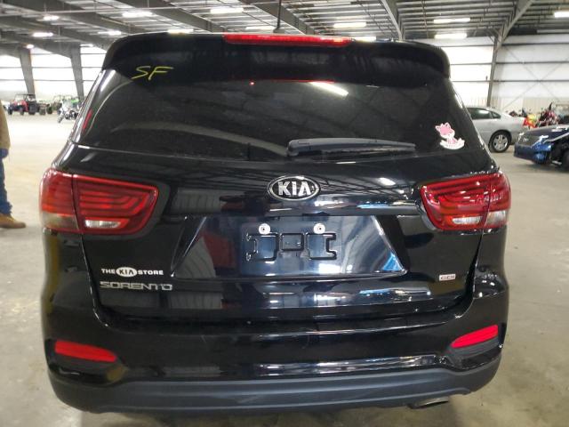 5XYPG4A32KG530560 - 2019 KIA SORENTO L BLACK photo 6