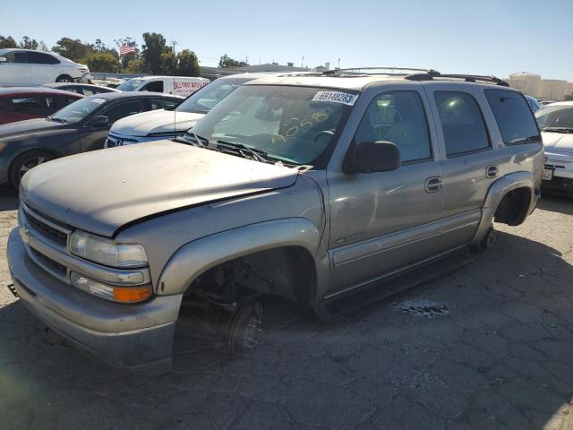 1GNEK13T81J274058 - 2001 CHEVROLET TAHOE K1500 GRAY photo 1