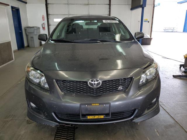1NXBU40E99Z016540 - 2009 TOYOTA COROLLA BASE Grafit fotoğraf 5