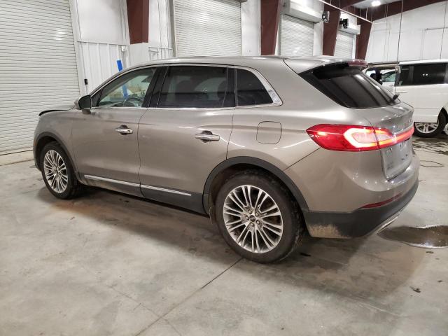 2LMPJ8LR9HBL40908 - 2017 LINCOLN MKX RESERVE Թուխ լուսանկար 2