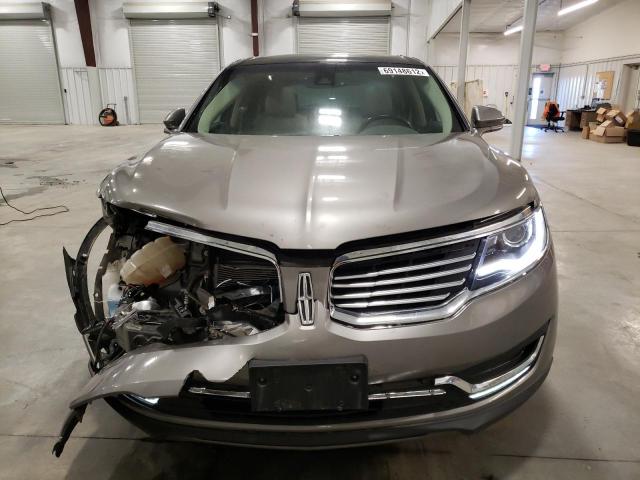 2LMPJ8LR9HBL40908 - 2017 LINCOLN MKX RESERVE TAN photo 5