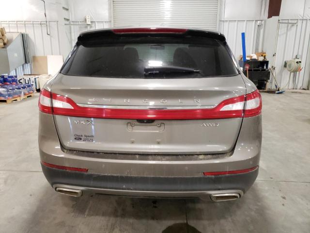 2LMPJ8LR9HBL40908 - 2017 LINCOLN MKX RESERVE TAN photo 6