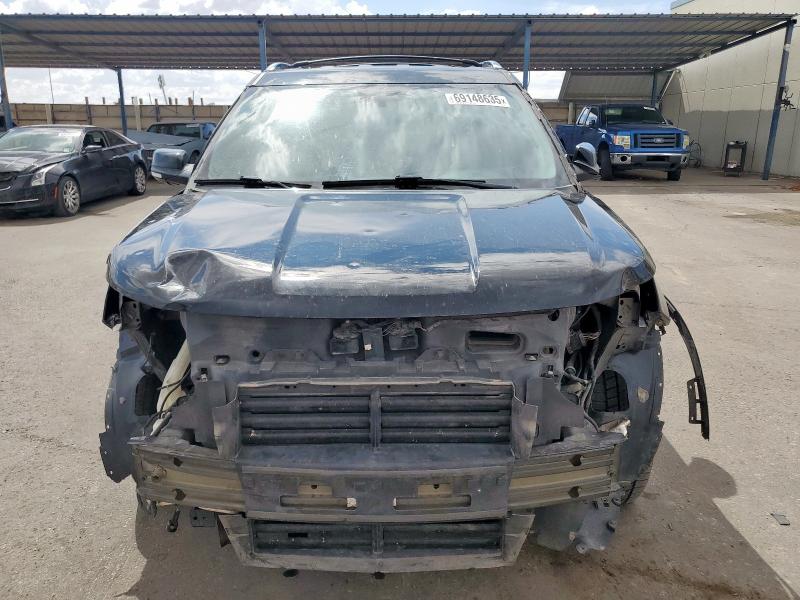 1FM5K8F89HGC92113 - 2017 FORD EXPLORER LIMITED BLACK photo 5