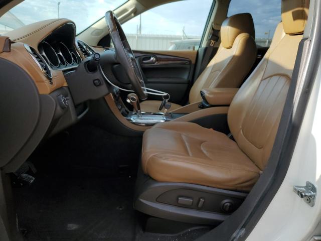 5GAKVCKDXFJ134272 - 2015 BUICK ENCLAVE WHITE photo 7