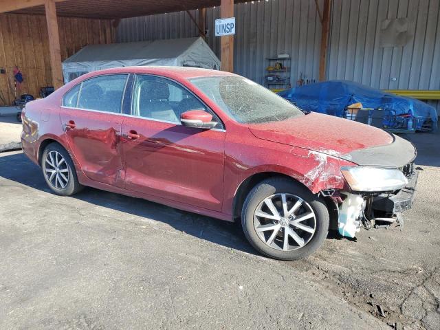 3VWDB7AJ7HM280565 - 2017 VOLKSWAGEN JETTA SE RED photo 4