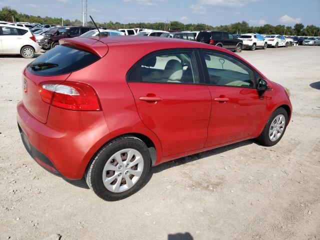 KNADM5A34C6022268 - 2012 KIA RIO LX RED photo 3