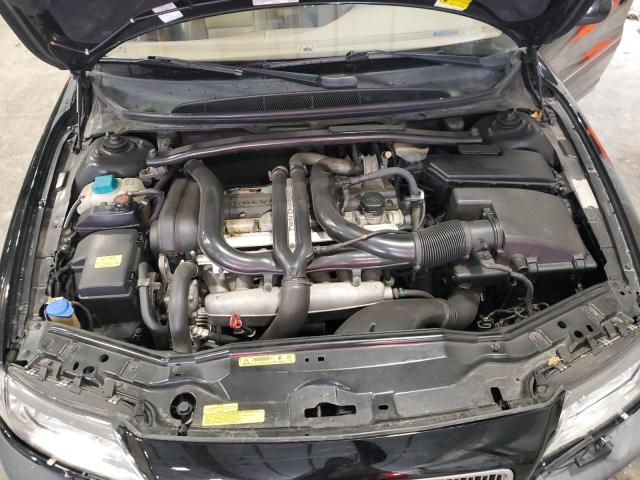 YV1TS91D021247832 - 2002 VOLVO S80 T6 TURBO BLACK photo 11