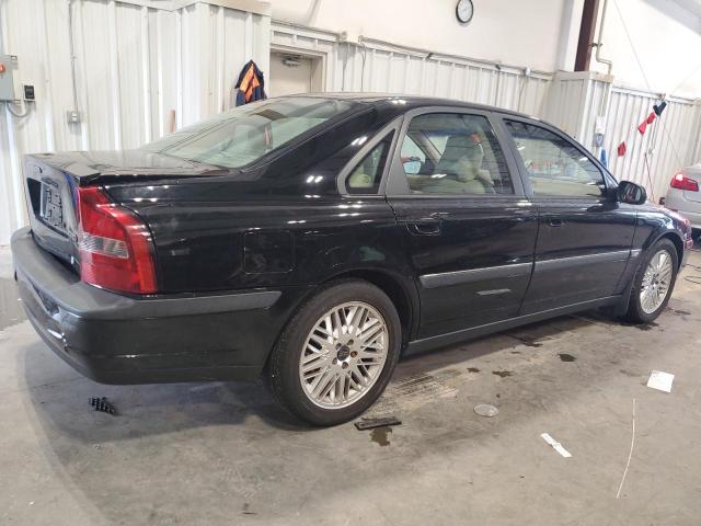 YV1TS91D021247832 - 2002 VOLVO S80 T6 TURBO BLACK photo 3